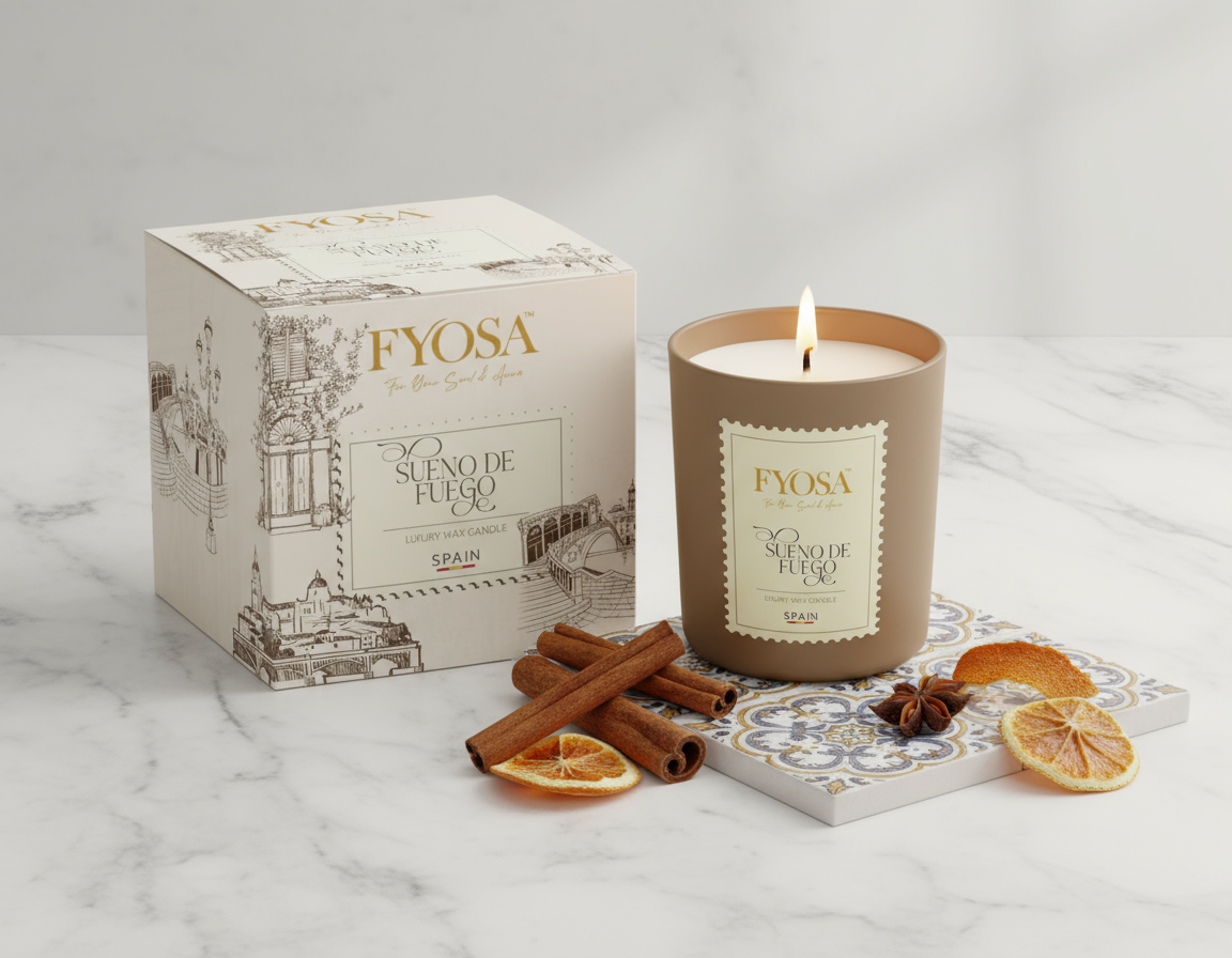 Fyosa World Journey – Premium 12 Candle Box (Complete Collection)